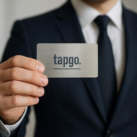NFC Digital Business Card - Free Logo and Secure RFID Card Sleeves - FREE Custom Logo Only for Metal Digital Cards.